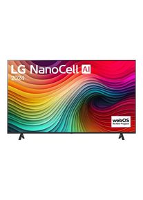 LG 50" Flachbild TV 50NANO82T6B Nano82 Series - 50" LED-backlit LCD TV - 4K LED 4K