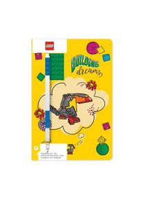 Euromic LEGO STATIONERY notebook BUILDING DREAMS w/gel pen