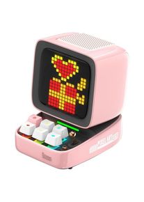 Divoom Ditoo-Pro Retro Pixel Art Bluetooth Speaker - Pink