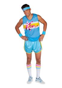 Rubies Barbie Movie Kostume - Fitness Ken (One size)