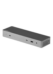 StarTech.com Thunderbolt 3 Dock w/USB-C Host Compatibility - Dual 4K 60Hz DP 1.4 or HDMI TB3/USB-C Docking Station - 1x 8K - 96W PD/5xUSB - docking station - DP - GigE