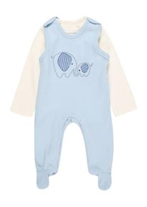 Jacky Śpiochy/body jasnoniebieski / biały Rozmiar 44