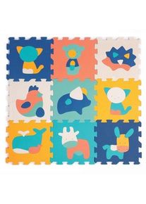 LUDI Play mat with animals (9 pcs)