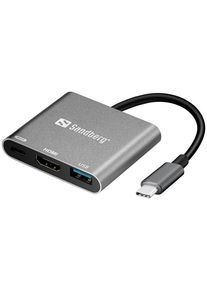 Sandberg USB-C Mini Dock HDMI+USB