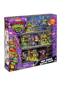 Playmates Toys Turtles Mutant Mayhem Mini Figure Battle Pack