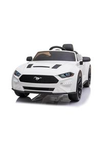 Nordic Play Electric car Ford Mustang 2x12V battery 24V output EVA wheels PU leather seat
