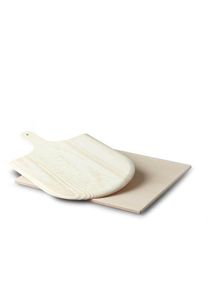 Funktion Pizza baking stone with shovel 38x35.5 cm