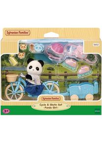 Sylvanian Families Cycle & Skate Set - Panda Girl