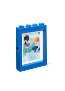 Lego Bilderrahmen, blau