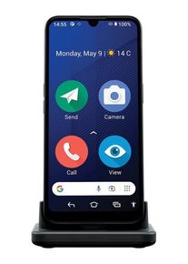 Doro 8210 64GB/4GB - Dark Blue with Cradle