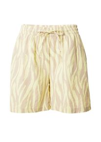 B.Young Dames Broek 'FALAKKA' donkerbeige / citroengeel 38