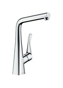 Hansgrohe Metris Spültisch-Einhebelmischer 14782000 1jet, chrom