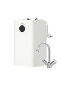 Stiebel Eltron druckloser Kleinspeicher SNU 5 Plus mit Temperierbatterie WST-W für Spüle antitropf- und thermostop-Funktion, mit Stecker, Untertischboiler 5 Liter Niederdruck, 2 kW, 204974