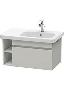 Duravit DuraStyle Waschtisch-Unterschrank DS639300707 73 x 44,8 cm, Becken rechts, betongrau matt, 1 Auszug