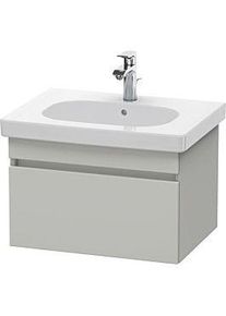 Duravit DuraStyle Waschtisch-Unterschrank DS638300707 60 x 45,3 cm, betongrau matt, 1 Auszug, wandhängend