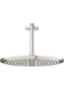 Grohe Rainshower Cosmopolitan Kopfbrause 26067DC0 supersteel, Deckenanschluss 142mm