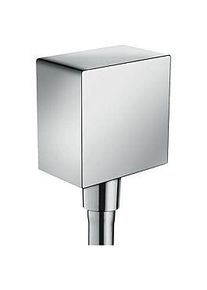 Hansgrohe Axor Fixfit Square Wandanschlussbogen 36732000 chrom, eckig, mit Rückflussverhinderer