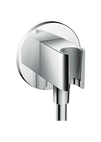 Hansgrohe Axor Fixfit rund Porter 36733000 chrom, mit Rückflussverhinderer, mit Wandhalter