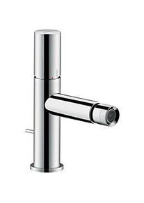 Hansgrohe Axor Uno Bidetarmatur 45200820 Brushed Nickel, mit Zerogriff, mit Ablaufgarnitur