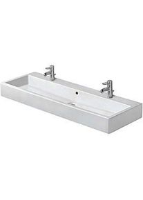 Duravit Vero Waschtisch 0454120000 1200 mm, mit Überlauf, 1 Hahnloch, weiss