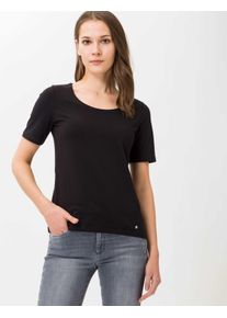 Brax Dames Shirt Style CORA, zwart,