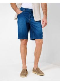 Brax Heren Bermuda Style BALI, denimblauw,