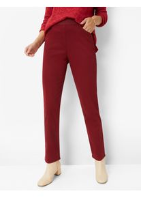 Raphaela by Brax Dames Broek Style CARINA FUN, donkerrood,