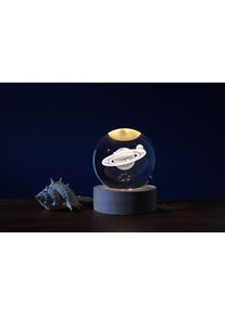 iTotal - Crystal Ball Lamp large - Saturn (XL2714A)