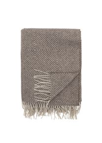 Bloomingville - Hoshi Throw - Brown - Merino Wool