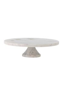 Bloomingville - Fenya Star Cake Tray - White - Marble