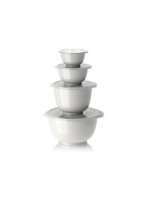 Rosti - NEW Margrethe bowls, Set of 4 + lids - White