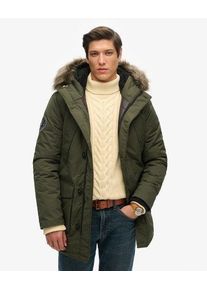 Superdry Men's Everest Parka Kaki - Größe: M