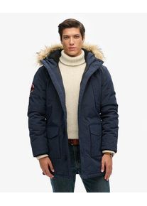 Superdry Herren Marineblau Everest Parka, Größe: S