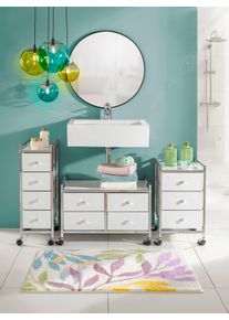 Grund unisex Badematte in ecru-bunt ,Größe 45x50 cm - rechteckig, Witt, 100% Polyacryl
