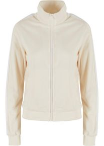 Urban Classics Jacke 'Retro Track' Damen sand / weiß Größe XXXL