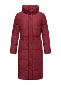 Navahoo Dames Wintermantel 'Der Wahnsinn 14' bordeaux S