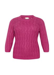 Kaffe CURVE Pull-over 'Lana' Femme rose taille XXL