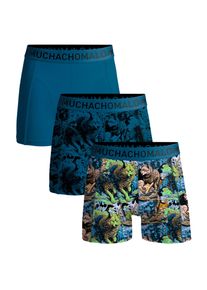 MUCHACHOMALO Heren 3-pack boxershorts print/effen