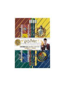 Cinereplicas Harry Potter Stationery Set - Hogwarts houses