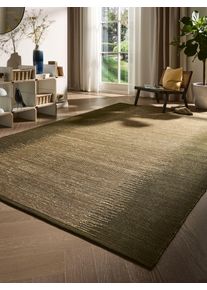 benuta Pure Juutti matto Tulsi Vihreä 80x150 cm Grün Vintage,Rakenteiden yhdistelmä