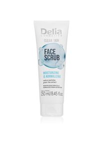 Delia Cosmetics Clean Skin moisturising facial scrub 250 ml