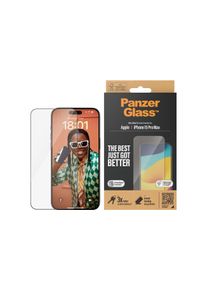 PanzerGlass Displayschutzglas »Ultra Wide Fit iPhone 15 Pro Max«, für iPhone 15 Pro Max, (1 St.)
