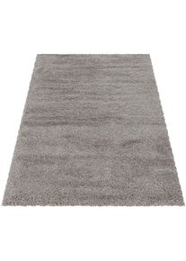 Ayyildiz Teppiche Hochflor-Teppich »FLUFFY 3500«, rechteckig, 50 mm Höhe, Langflor, Shaggy, uni, robust, auch in rund erhältlich, Wohnzimmer