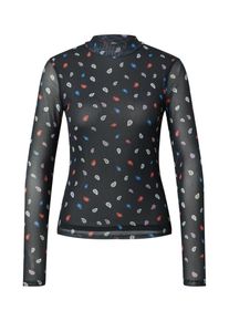 EDITED, Damer, Shirts 'Marille', Blandingsfarvet / Sort, Størrelse XS