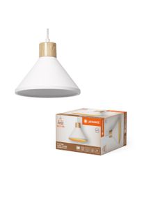 Ledvance Lights DECOR wall and ceiling light Wood like finish, white, 1-light source