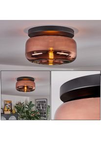 hofstein Boza Plafondlamp, Kogellampje Koperkleurig, 1-licht