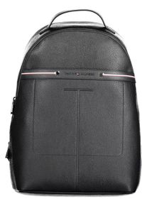 Tommy Hilfiger Classic Black Urban Backpack with Contrast Details