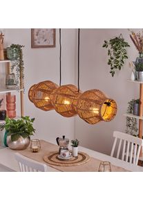 hofstein Cardeira Hanglamp, Hanglamp Zwart, 3-lichts