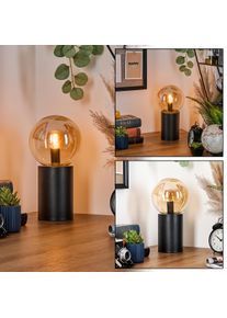 hofstein Gastor Kogellampje, Bureaulamp, Tafellamp Amber, 1-licht