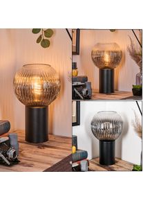 hofstein Koyoto Kogellampje, Bureaulamp, Tafellamp Duidelijk, Rookkleurig, 1-licht